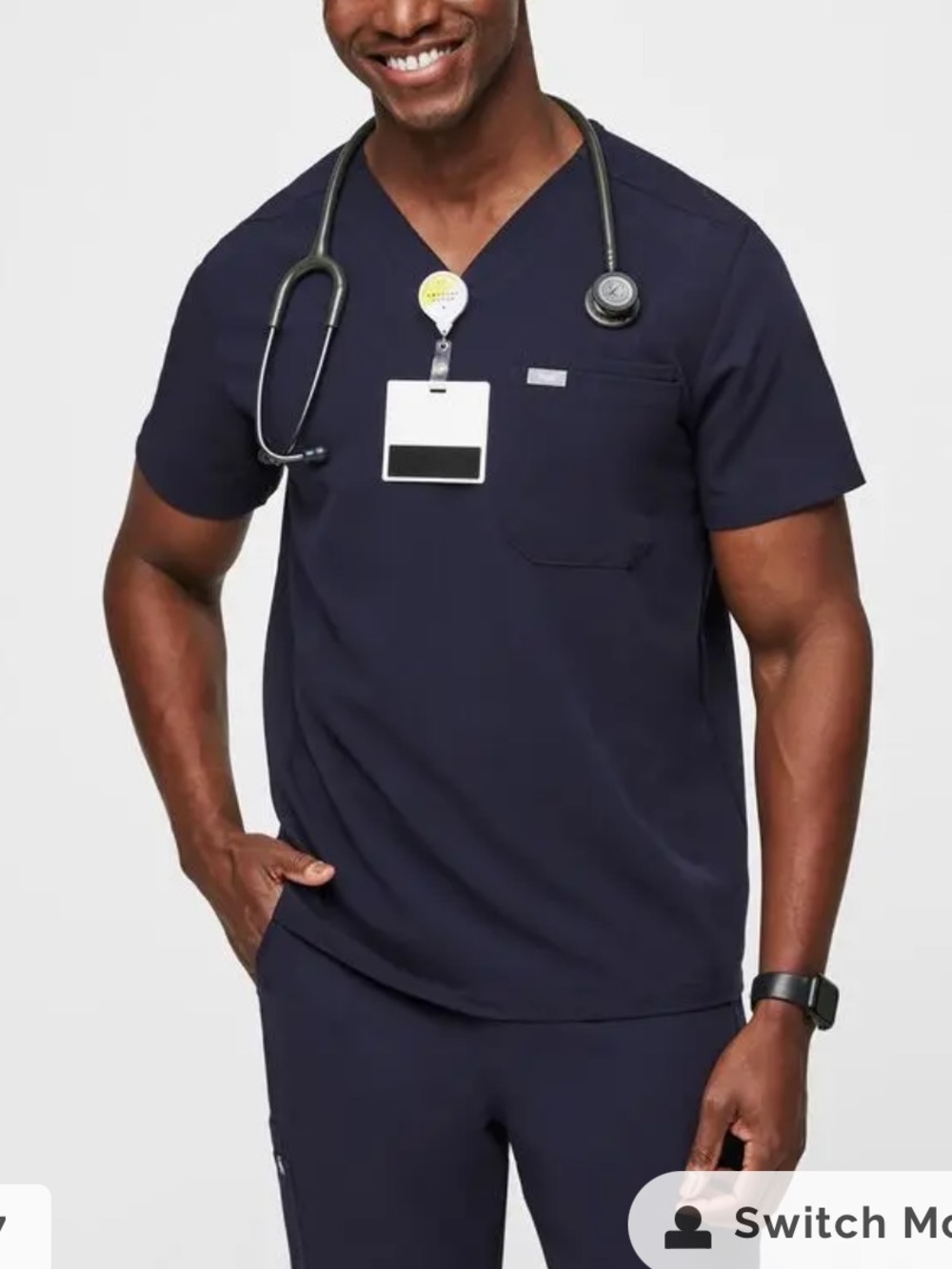 Figs Leon Three Pocket Scrub Top